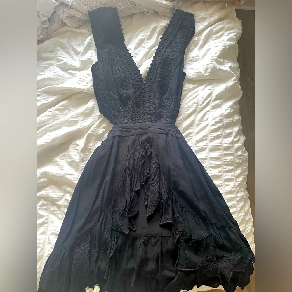 Free people black dress